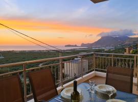 New Villa Kalimera, view to Falasarna beach, íbúð í Plátanos