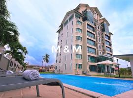 AA Residen Luxury Condo HOMESTAY 18mins walk Tanjung Aru Beach & GOLF Course, not Beach Side Resort, hotel u blizini znamenitosti 'Nacionalni park Tunku Abdul Rahman' u gradu 'Kota Kinabalu'