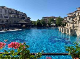 Lovely Apartment in peaceful family spa resort near to Nesebar, hotel with pools in Kableshkovo