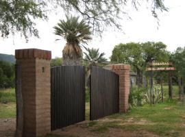 Lodža Cabanas en el Jardin Nativo pilsētā Sanfransisko del Monte Deoro