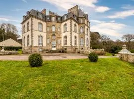 château de Locquéran Pierres et filets bleus