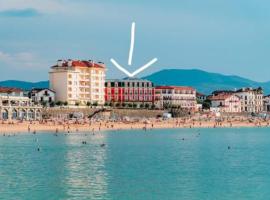 Appartement pied de plage, location près de la plage à Saint-Jean-de-Luz