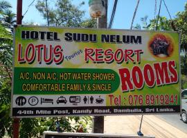 Lotus Inn Tourist Resort, hotell i Dambulla
