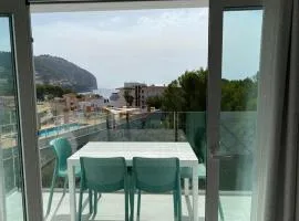 Sea view apartament 5B with pool 150 Meters Canyamel Beach