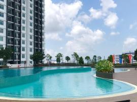 Homestay SKS Apartment Larkin Johor Bahru, viešbutis mieste Džohor Bahru, netoliese – Larkin Sentral autobusų stotis