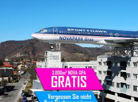 NOVAPARK Flugzeughotel Graz, hôtel spa à Graz