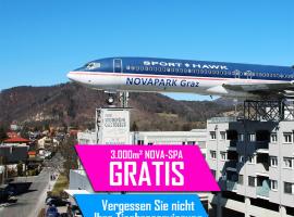 NOVAPARK Flugzeughotel Graz, viešbutis Grace