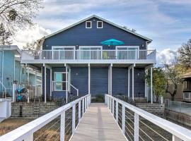 Spacious Lakeport Home with Dock and Mtn Views!, hotel in Lakeport