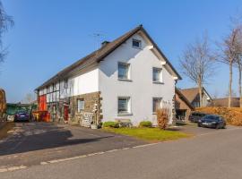 Holiday flat in Monschau-Höfen with its own garden, hotel with parking in Alzen