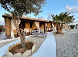 Dammusi cala croce, hotel Cala Croce Beach környékén Lampedusában