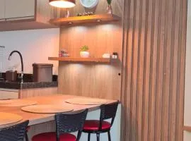 Apartamento encantador na praia de Navegantes