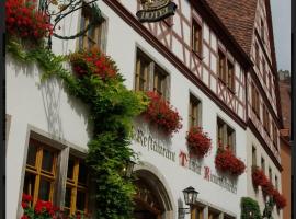 Tilman Riemenschneider, hotel en Rothenburg ob der Tauber