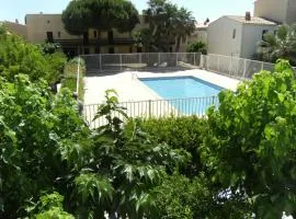 Appartement Cap d'adge à côté camp natu