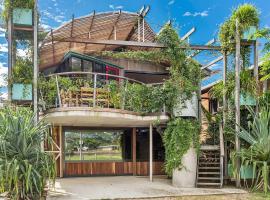 Byron Bay Accom 8 South Beach Lane Riverhouse, alojamiento con cocina en Brunswick Heads