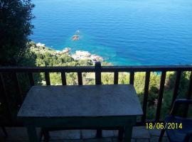 Apartments in Mylopotamos, hotel with parking in Milopotamos