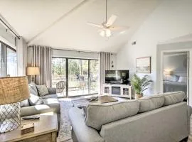 Bright Sunset Beach Condo with Golf Course View