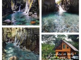 La Cabaña de Bella, hotel v destinaci Volcán