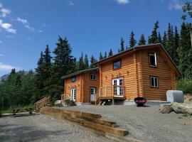 Cabins Over Crag Lake, familiehotell i Carcross