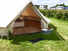 Wold Farm Bell Tents, luxury tent in Flamborough