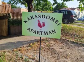 Kakasdombi Apartman: Balatonszabadi şehrinde bir kiralık tatil yeri