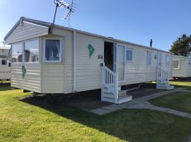 10 berth caravan on marine park in Rhyl, campground in Rhyl