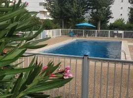 DOUKA APPART T2 WIFI CLIM PISCINE en saison - CENTRE PROCHE PLAGE-PORT - La Grande Motte