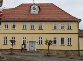 Quartier Goldener Löwe, hotel blizu znamenitosti Mühlburg, Günthersleben