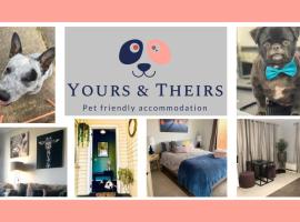 Mājdzīvniekiem draudzīga viesnīca Yours and Theirs Pet Friendly Accommodation pilsētā Mērtlforda