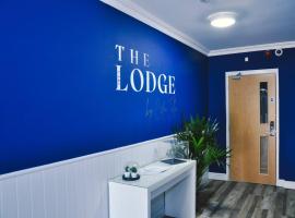 The Lodge by Cefn Tilla, hotell sihtkohas Usk