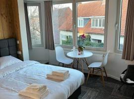 Prachtige kamer in centrum Brugge met badkamer !, B&B in Bruges
