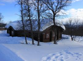 Cozy cabin at Beitostølen with sauna, hot tub & fireplace，位于贝特斯托尔的木屋