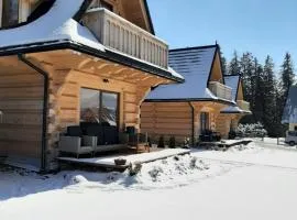 Domki Malcykówka w Zębie z Jacuzzi