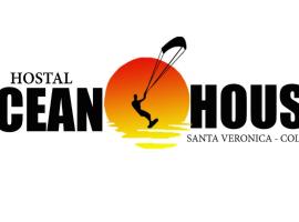 Kitesurf Hostal Ocean House-Santa Verónica, hotel in Santa Veronica