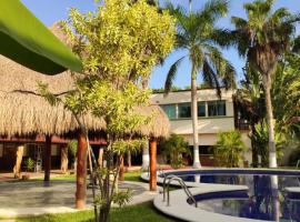 Quinta Punta Sam, hotell Cancúnis huviväärsuse El Meco mayan ruins lähedal