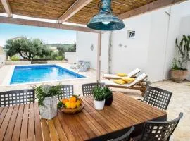 Villa Diktina with private pool sea view