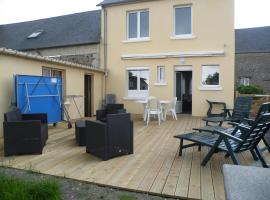 MAISON AU CALME A 10 MINUTE DU MONT SAINT MICHEL, kjæledyrvennlig hotell i Courtils