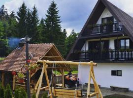 Ljuboš에 위치한 주차 가능한 호텔 Vila Šapat šume
