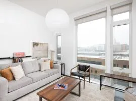 Modern 1BR Apt with Skywalk to Fiserv, Rooftop, and Parking