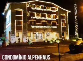 Alpenhaus Gramado Flat Temporada, apartmen servis di Gramado