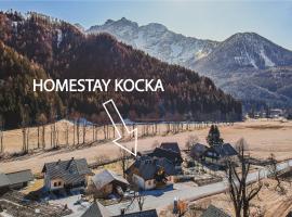 Homestay Kocka, hotelli kohteessa Zgornje Jezersko