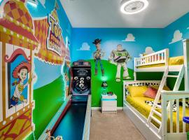 Magical Adventure Condo w Waterpark near Disney No Resort Fees，奧蘭多的飯店