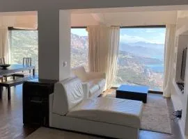 Villa with unique & breathtaking view over Sea, Monte-Carlo, Italy & Alps