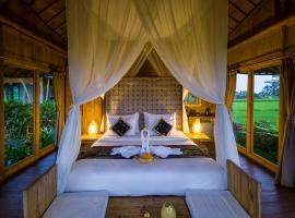 Padi Bali Eco Villas, hotel romántico en Payangan