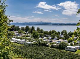 Campingplatz Alpenblick, kemping v destinácii Hagnau am Bodensee