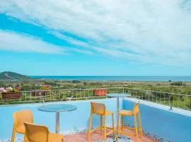 panoramic LOFT Fora e ' Muros with sea view common terrace , Ammentos Posada