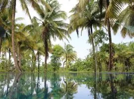 Priti Garden Farmstay, Kelwa Palghar -4 BR farmhouse with pool, pond, games,bbq