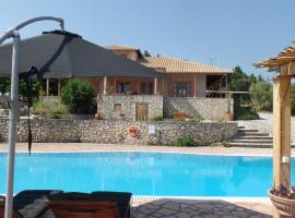 Lefkada Seaview Villa, beach rental in Lygia