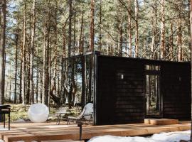 ÖÖD Hötels Laheranna SUDU- with sauna, pet-friendly hotel sa Punakivi