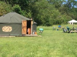 Willow Yurt, accommodation in Fernhurst