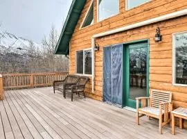 Alaskan Mountain Gem with Private Hot Tub and Gym!